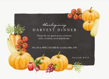 Painted Harvest Dinner