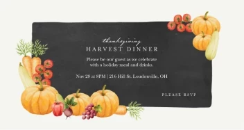 Painted Harvest Dinner