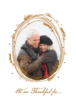 Copper Linear Wreath