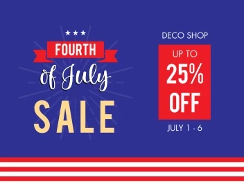 Fourth Of July Sale
