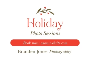 Holiday Photo Sessions