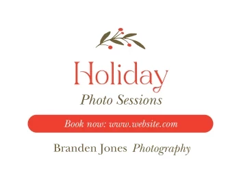Holiday Photo Sessions