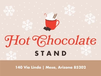 Hot Chocolate Stand