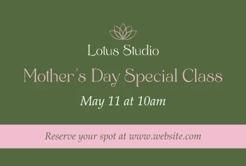 Mother's Day Special Class