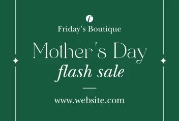 Mother's Day Flash Sale
