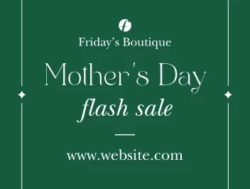 Mother's Day Flash Sale