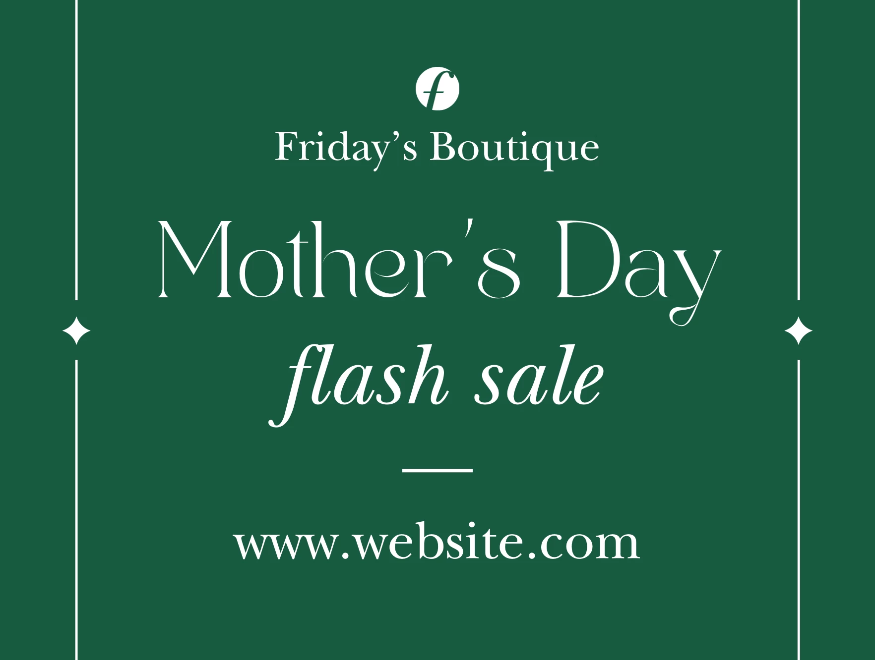 Mother's Day Flash Sale
