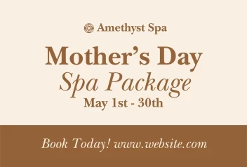 Mother's Day Spa Package