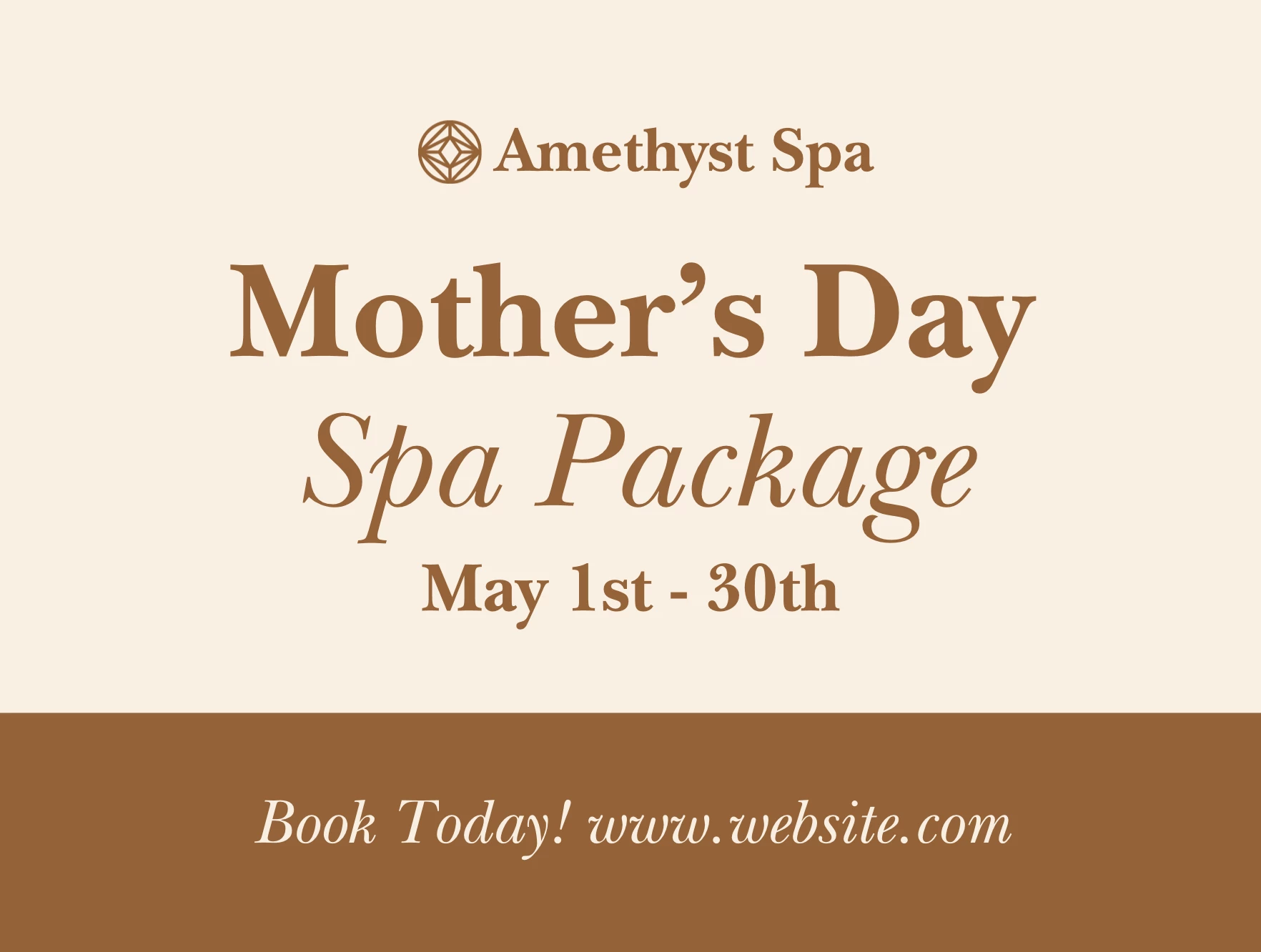Mother's Day Spa Package