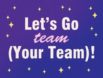 Let's Go Team Stars