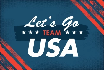 Patriotic Let's Go Team