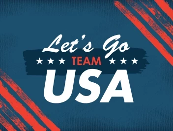 Patriotic Let's Go Team