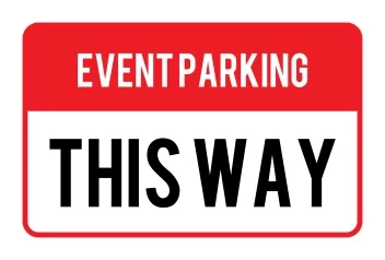 Event Parking This Way