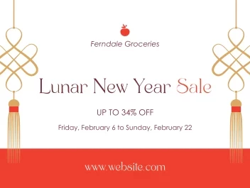 Chinese Knot New Years Sale