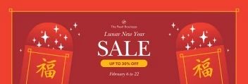 Lunar New Years Sale