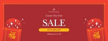 Lunar New Years Sale