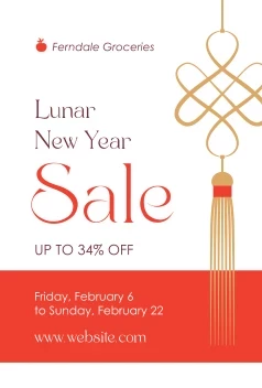 Chinese Knot New Years Sale