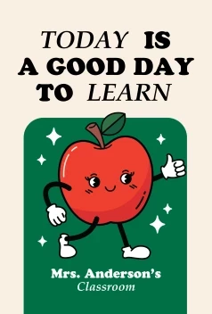 Retro Cartoons Back To School