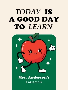 Retro Cartoons Back To School