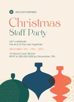 Christmas Staff Party