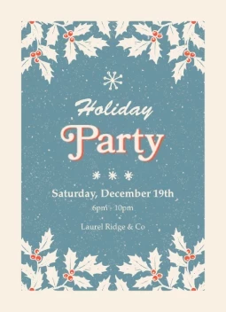 Retro Holiday Party