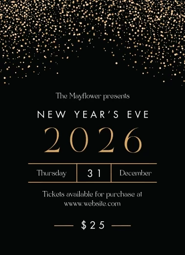 New Years Event Sparkles