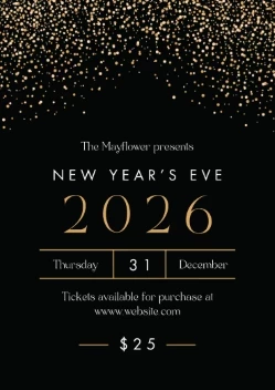 New Years Event Sparkles