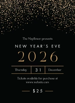 New Years Event Sparkles