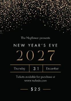 New Years Event Sparkles