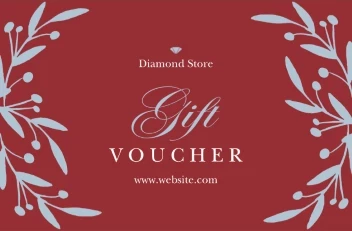 Christmas Leaves Gift Voucher