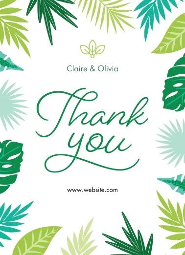 Tropical Palm Leaves