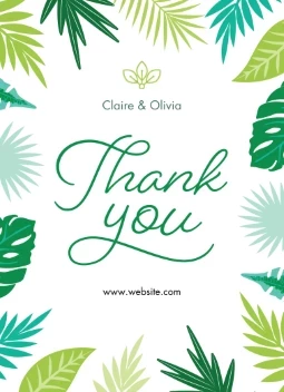 Tropical Palm Leaves