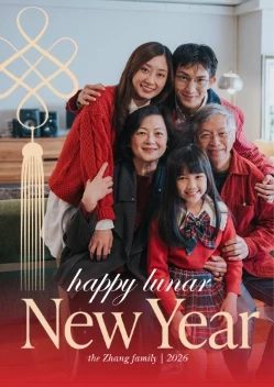 Lunar New Year Family Photo