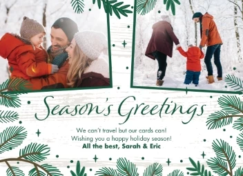 Pine Frame Season's Greetings