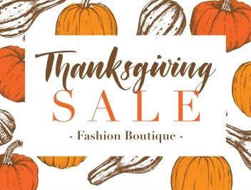 Pumpkins Orange Sale