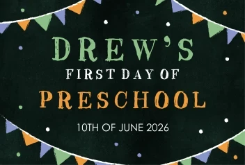 Chalkboard Banner Simple