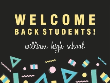 Retro School Pattern