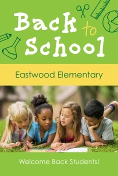 Back To School Kids Writing