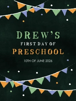 Chalkboard Banner Simple