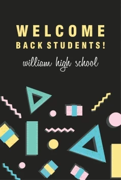 Retro School Pattern