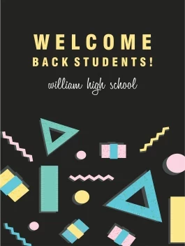 Retro School Pattern