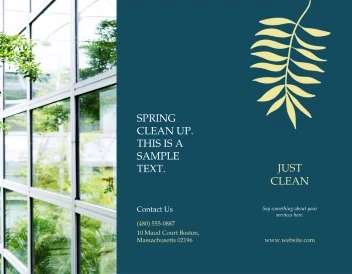 Spring Foliage Cleaning