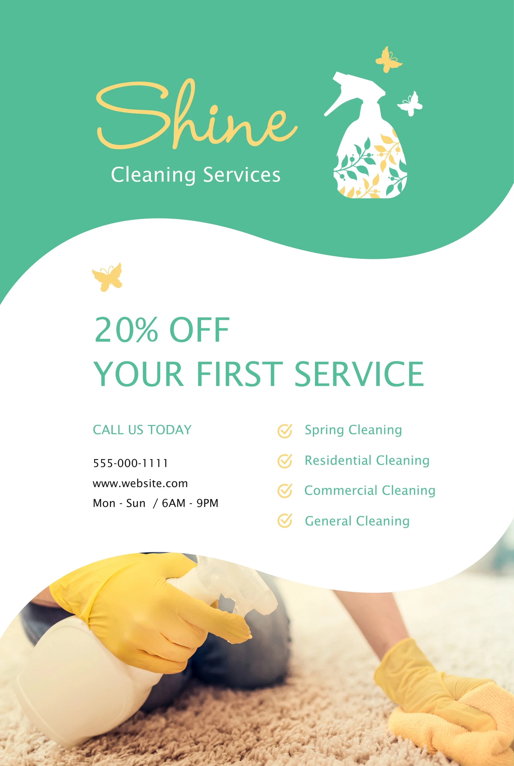 Spring Cleaning Butterfly
