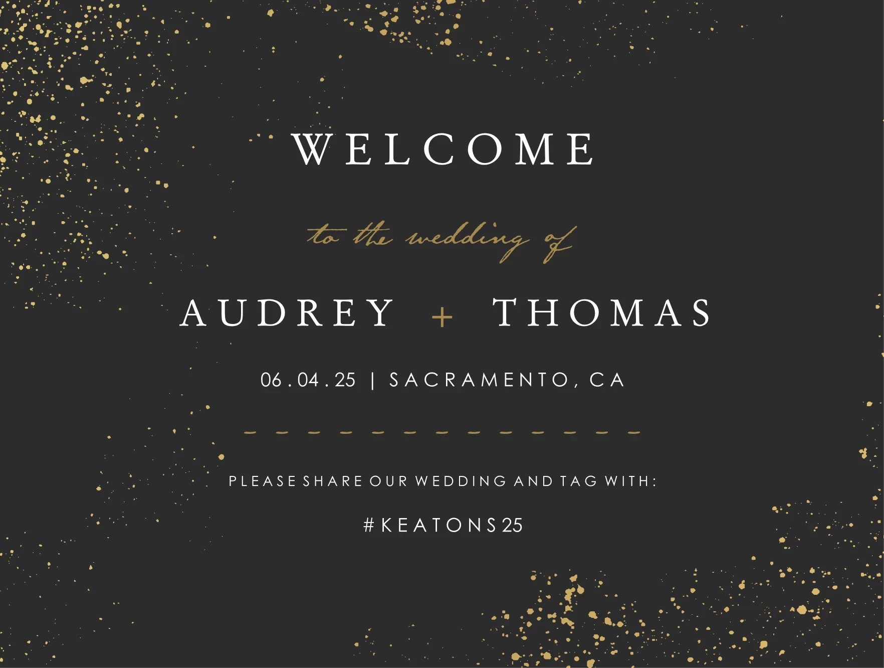 Modern Reception Welcome