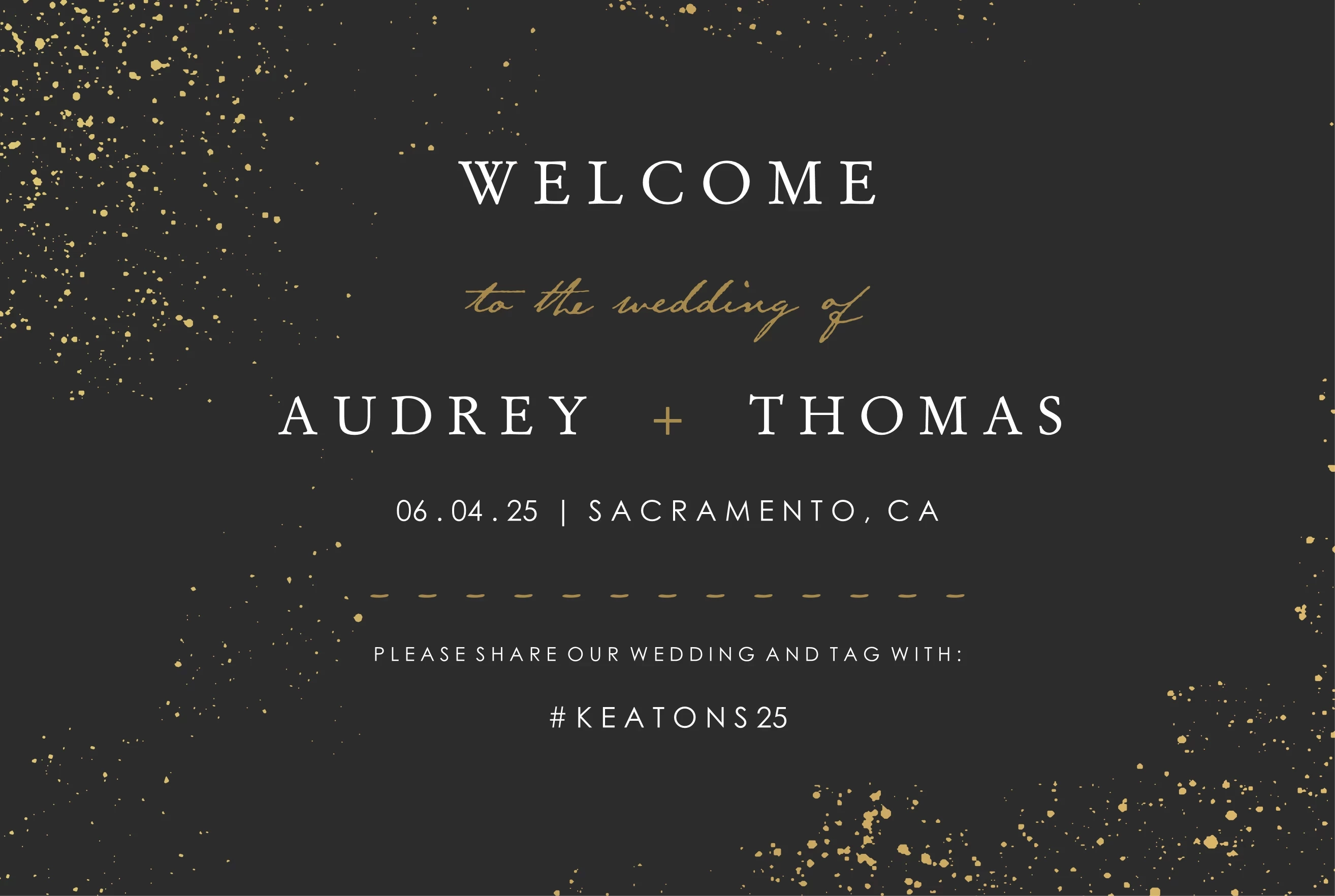 Modern Reception Welcome