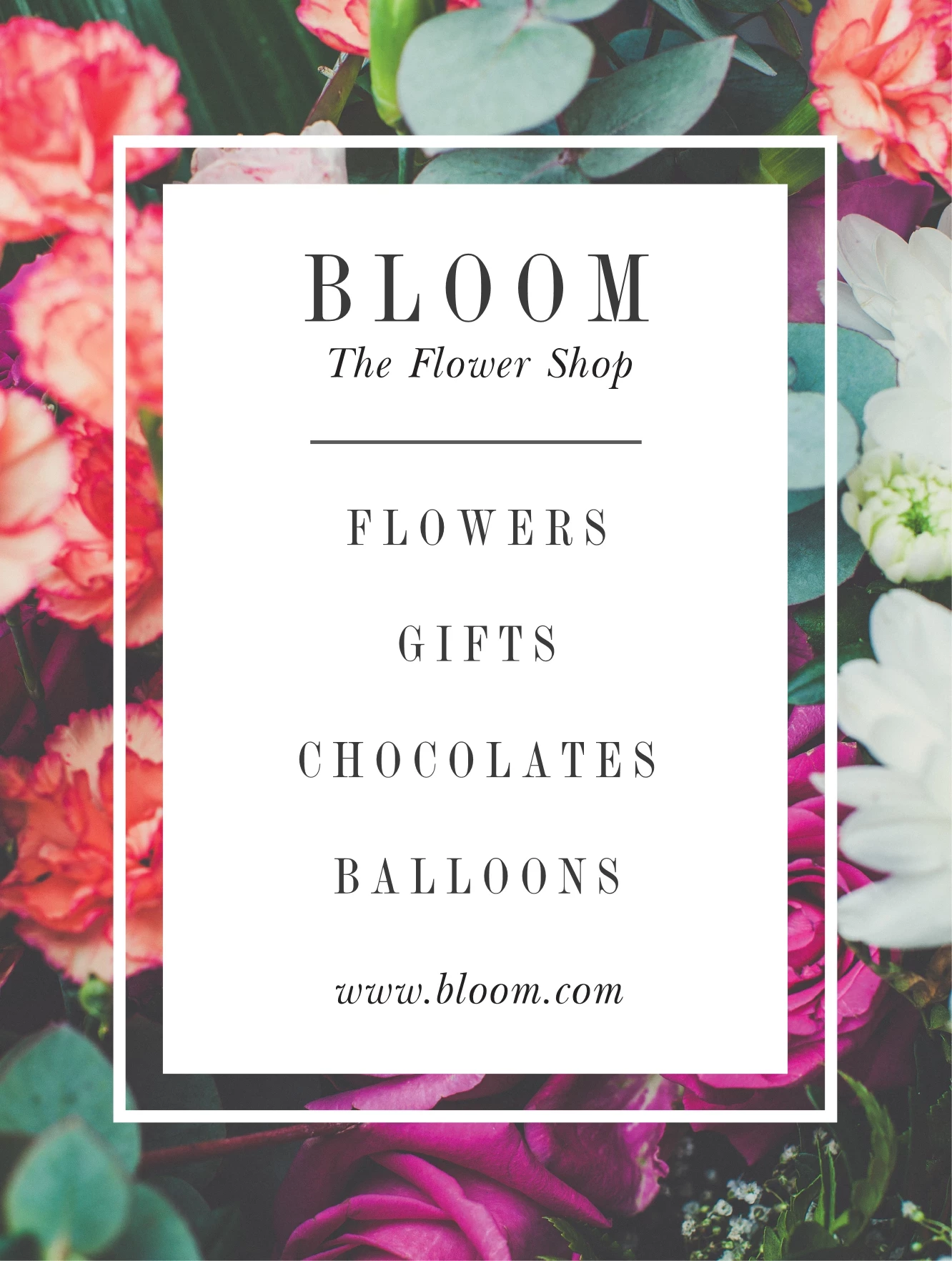 Bunched Flowers