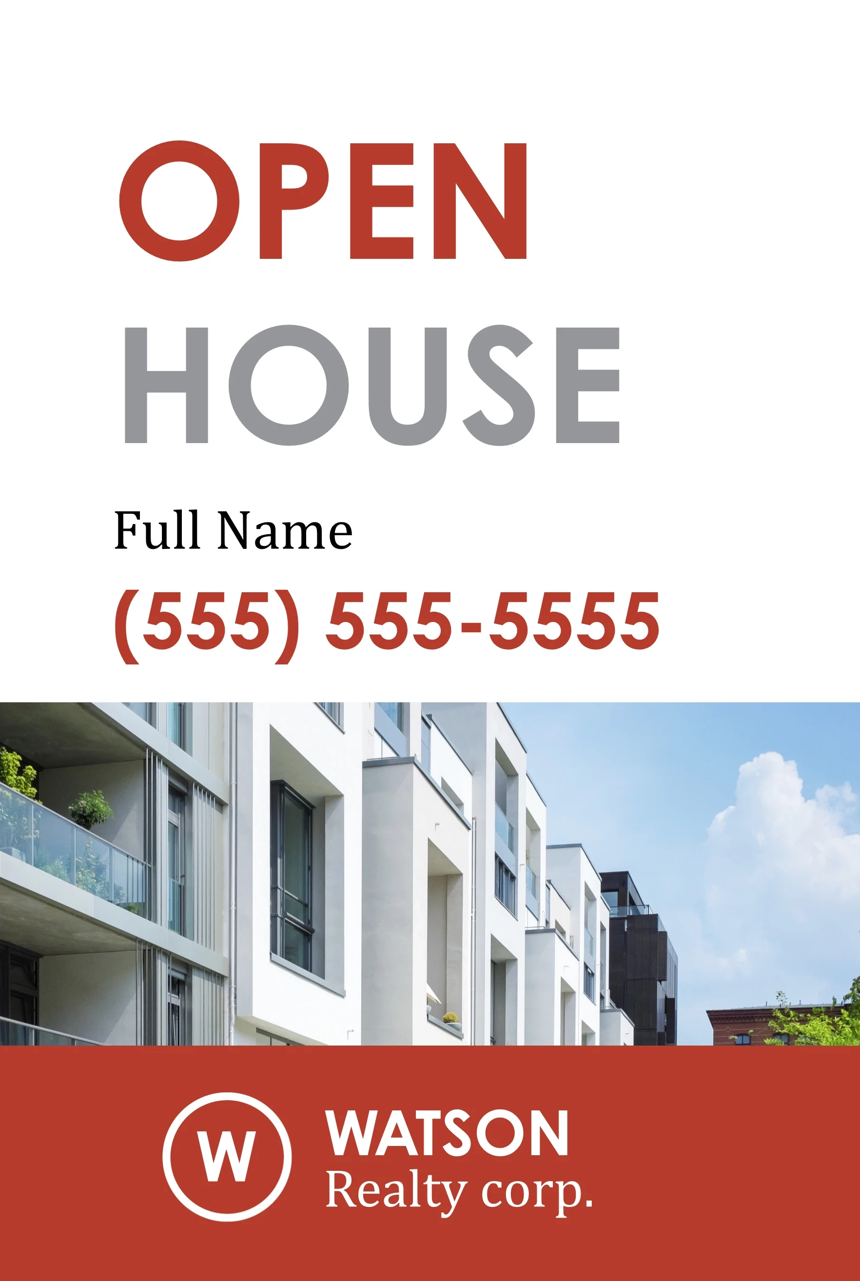 Open House Announcement