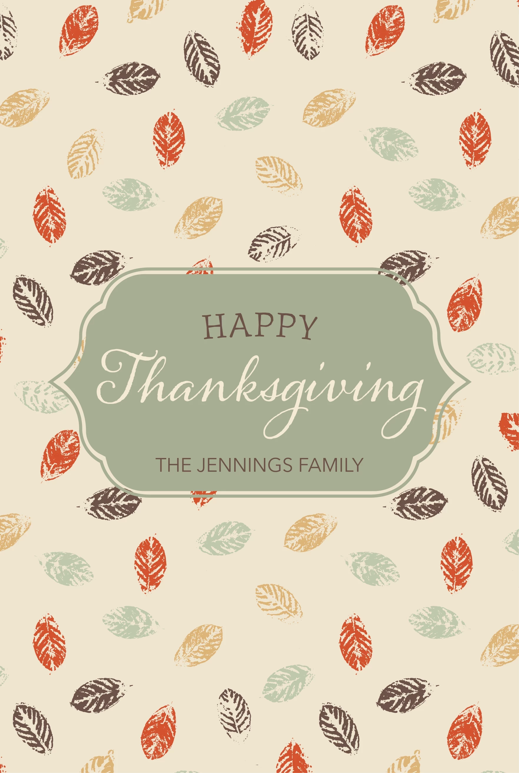 Thanksgiving Leaves