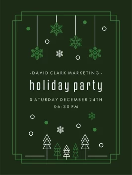 Linear Christmas Graphics