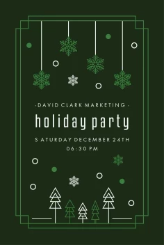 Linear Christmas Graphics